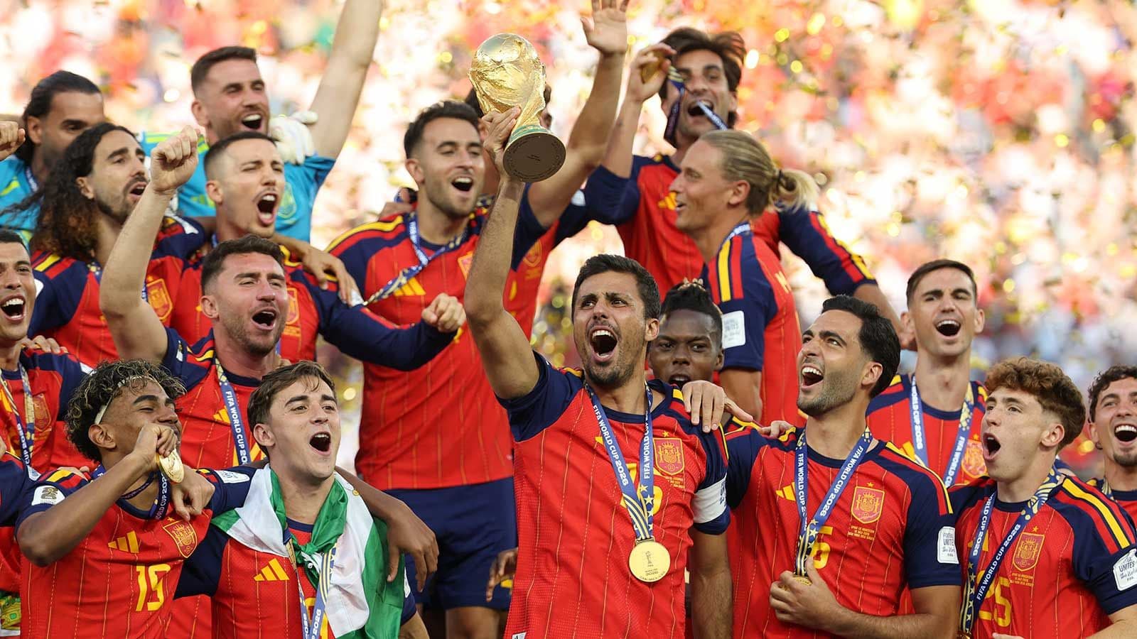 Spain Sets New Unbeaten Record After Edging Argentina in 2026 World Cup Final