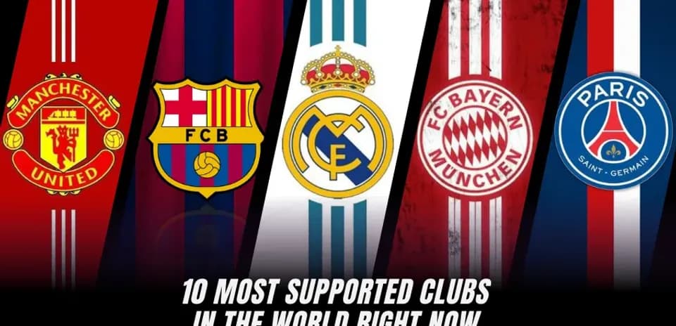 Top 10 Football Clubs with the Largest Global Followings in 2026