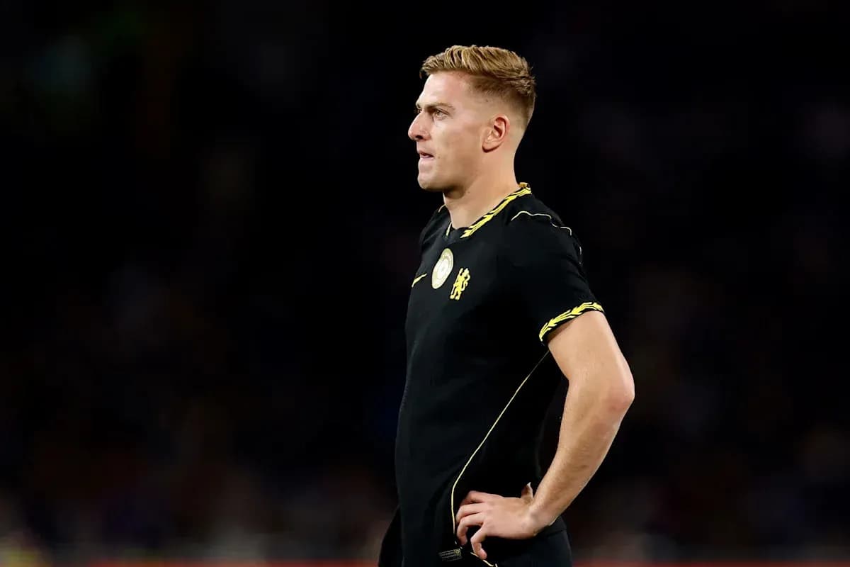 Player standing on the field during a match Player standing on the field during a match