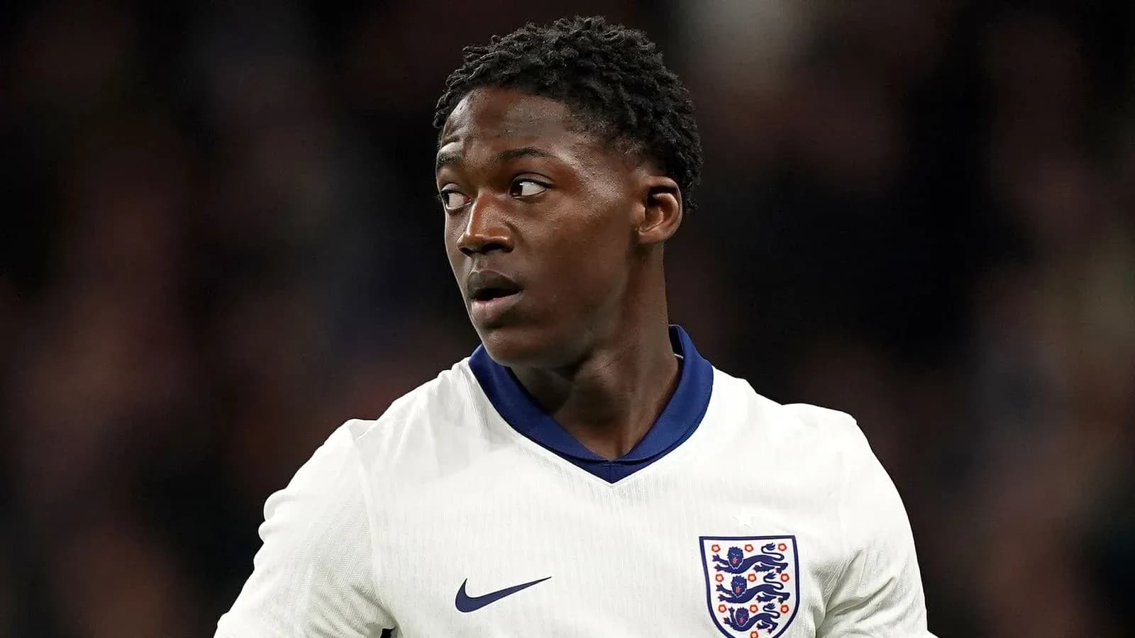 Player in England kit during a match Player in England kit during a match