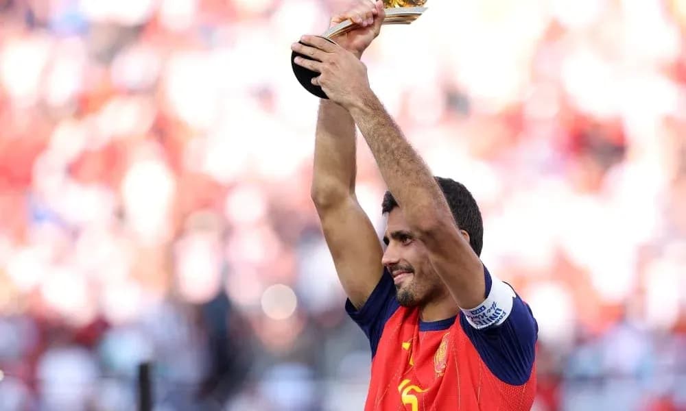 Player celebrating with trophy after winning match Player celebrating with trophy after winning match