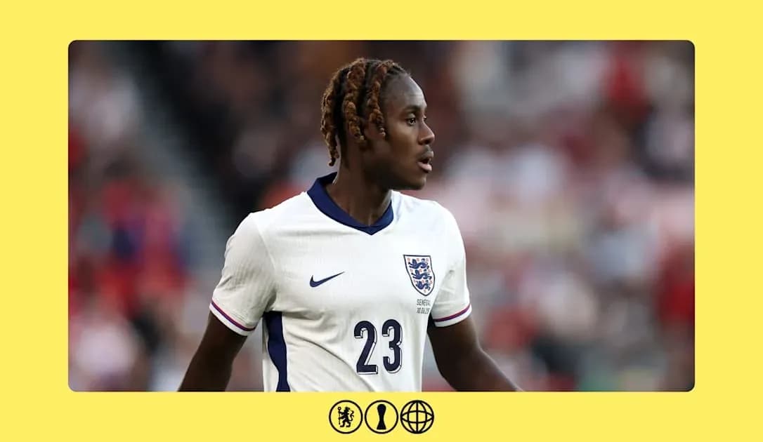 Player wearing England kit during a match Player wearing England kit during a match