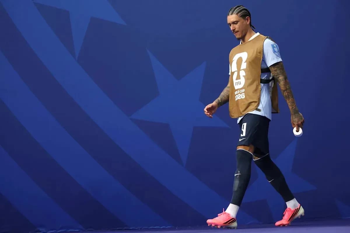 Player walking in FIFA World Cup 2026 training gear Player walking in FIFA World Cup 2026 training gear