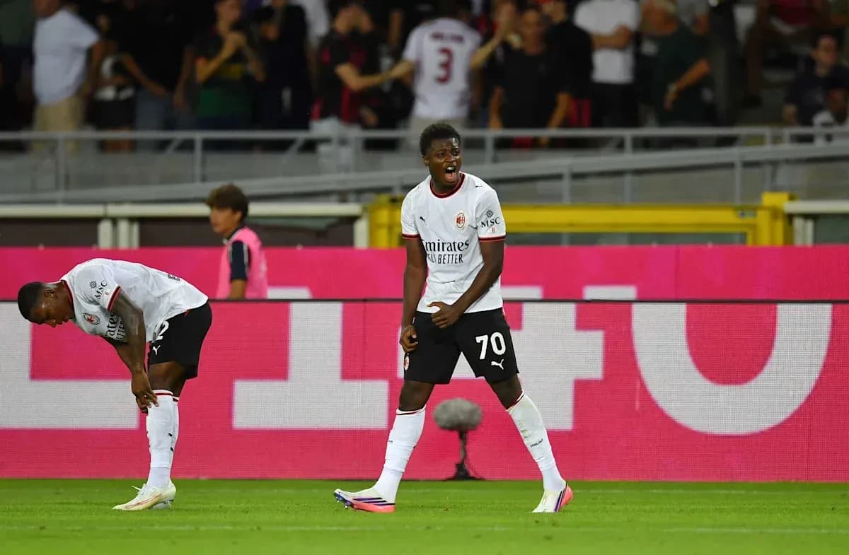 Player celebrating a goal during a match Player celebrating a goal during a match