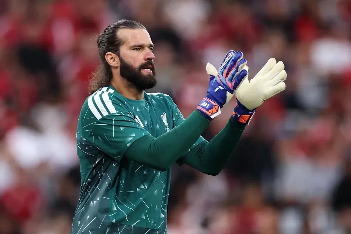 Goalkeeper gesturing during a match in green kit Goalkeeper gesturing during a match in green kit