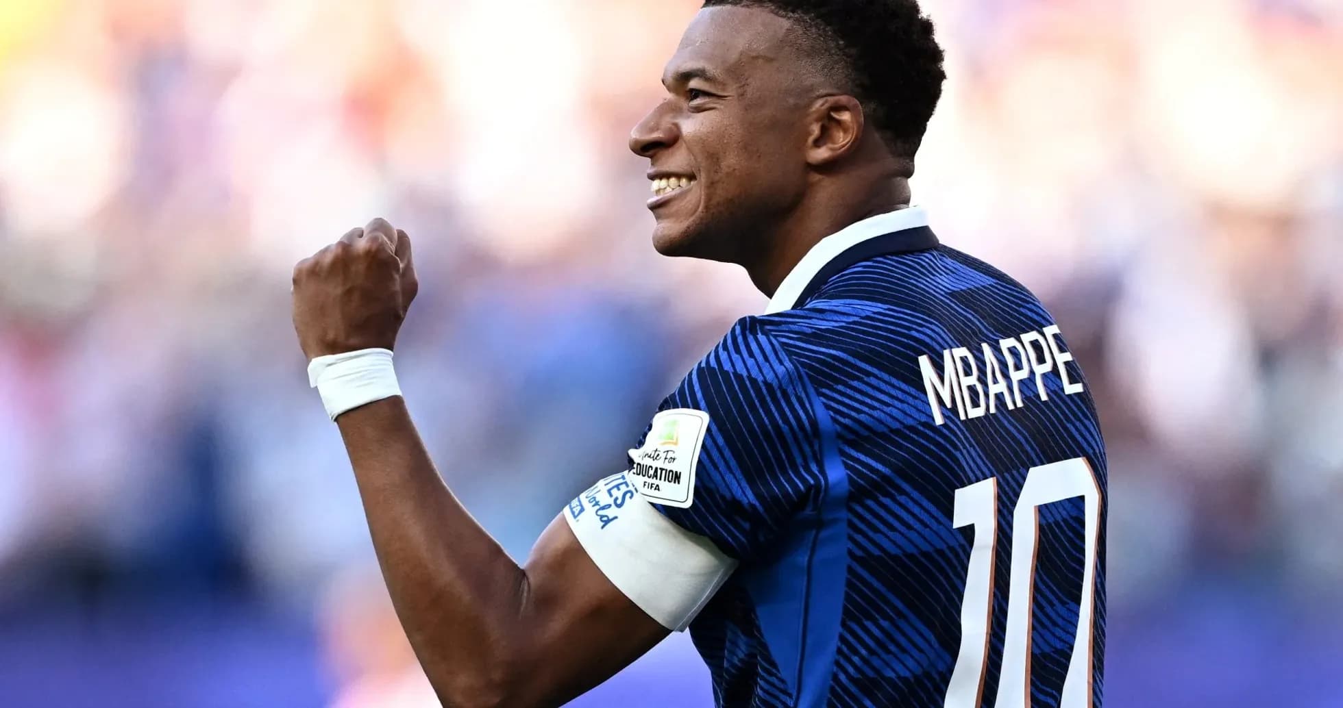 Player celebrating after scoring a goal Player celebrating after scoring a goal