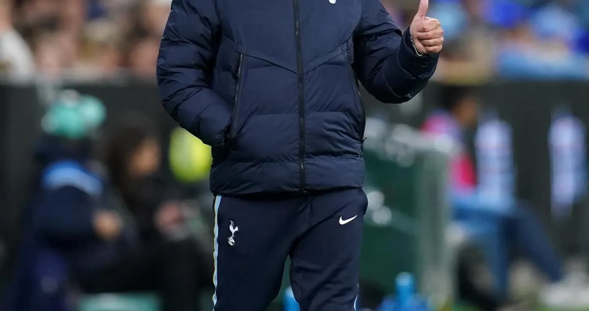 Manager walking on the sideline during match Manager walking on the sideline during match