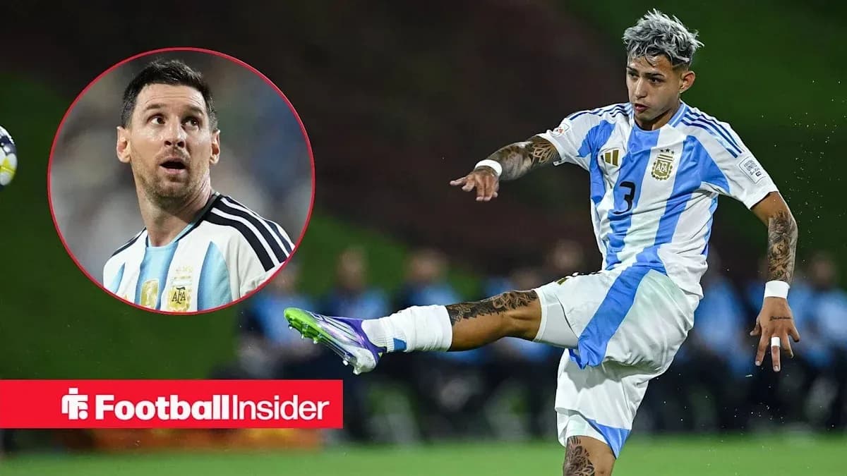 Argentinian player kicking the ball during match Argentinian player kicking the ball during match