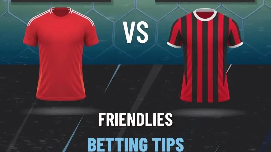 Red and black soccer jerseys for friendly match Red and black soccer jerseys for friendly match