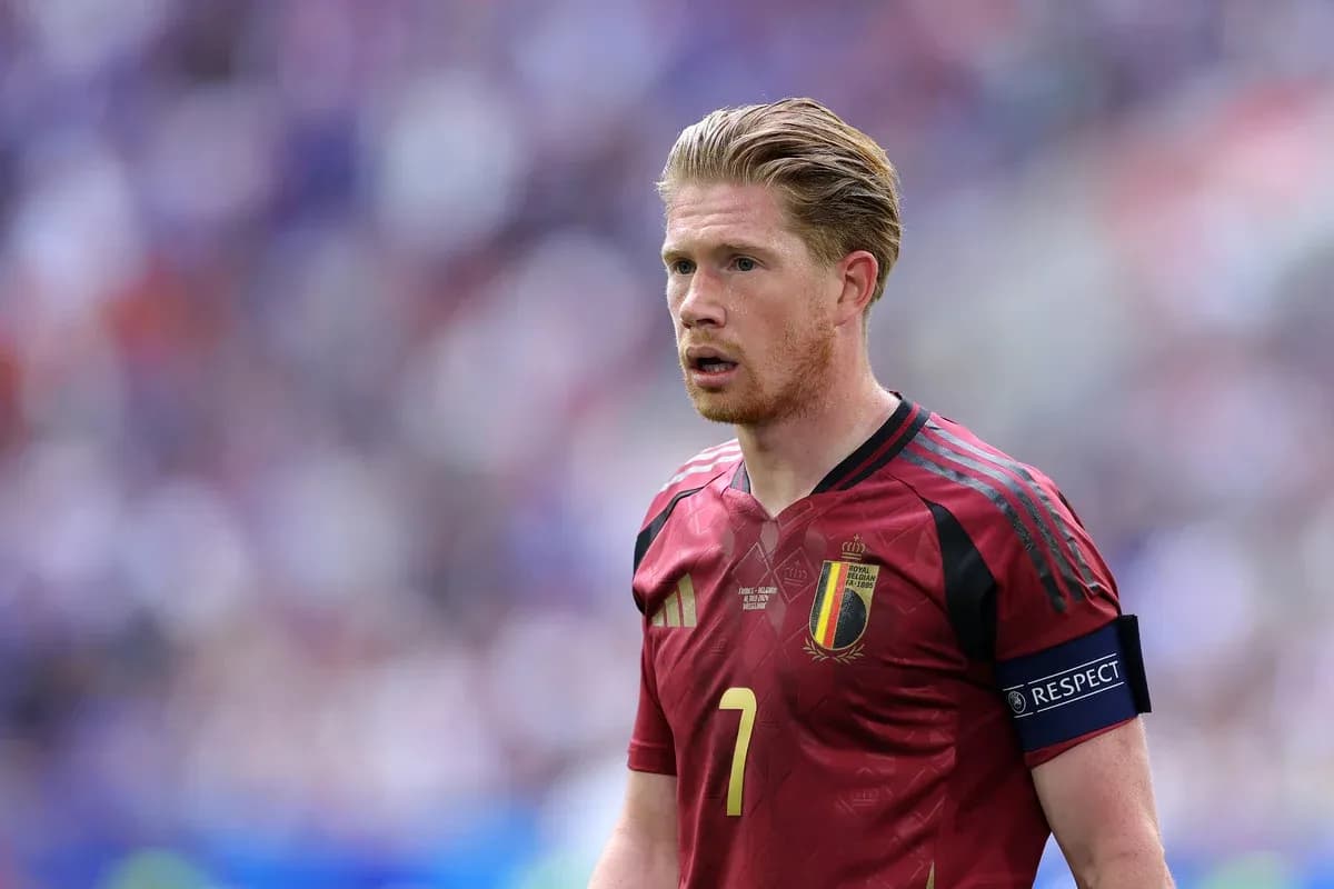 Belgian player wearing captain's armband during match Belgian player wearing captain's armband during match
