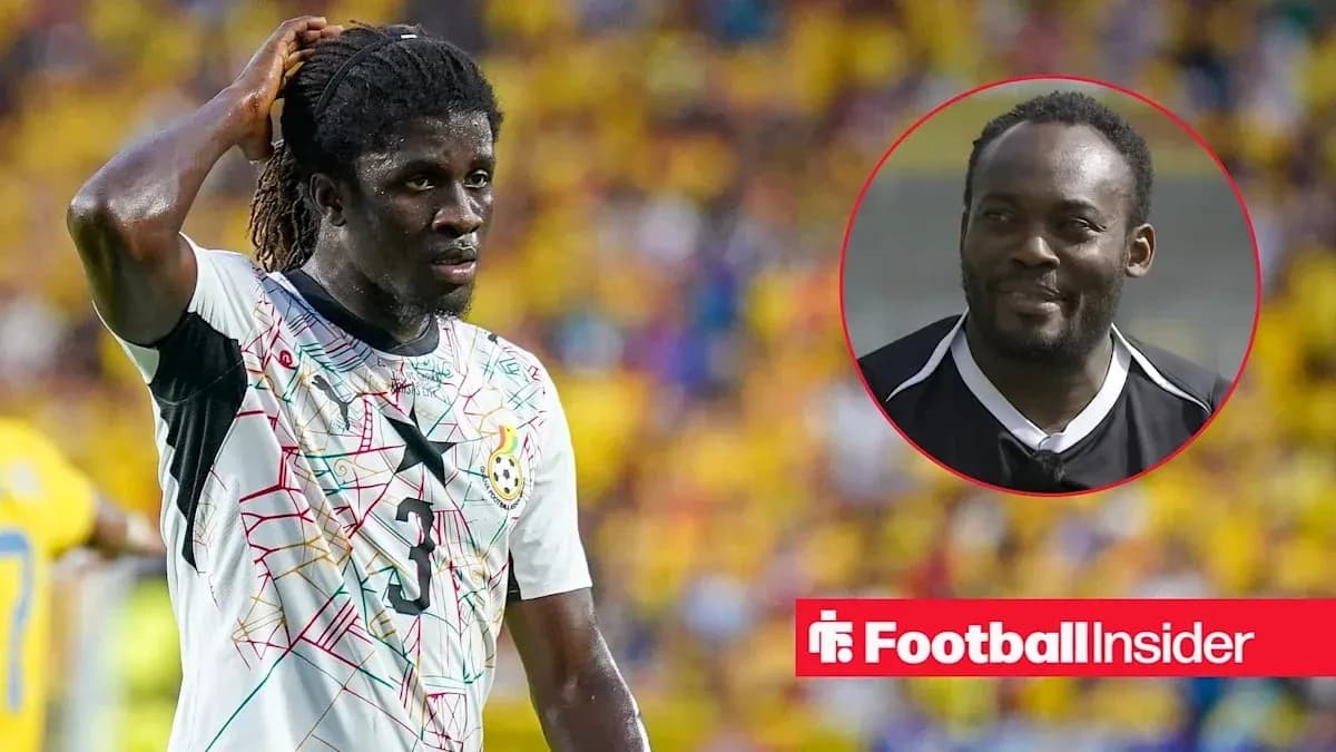 Ghana player in action during a match Ghana player in action during a match