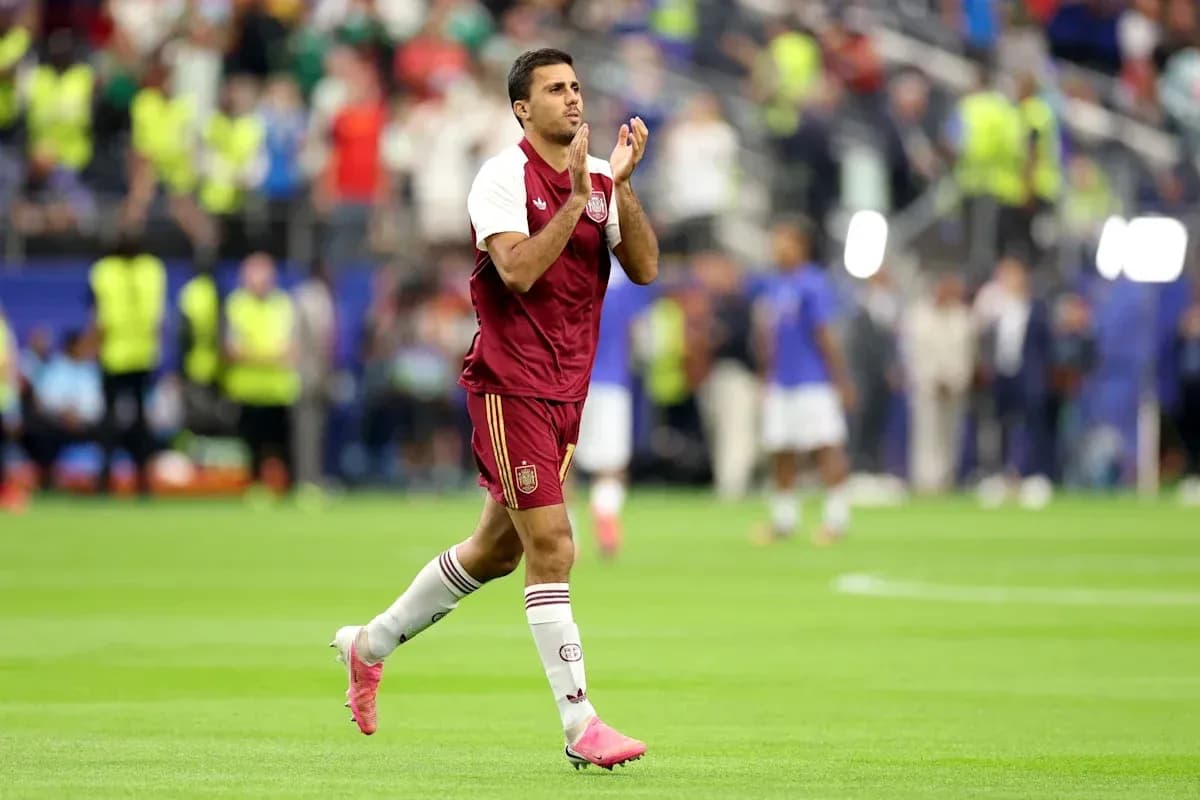 Player applauding fans after the match Player applauding fans after the match