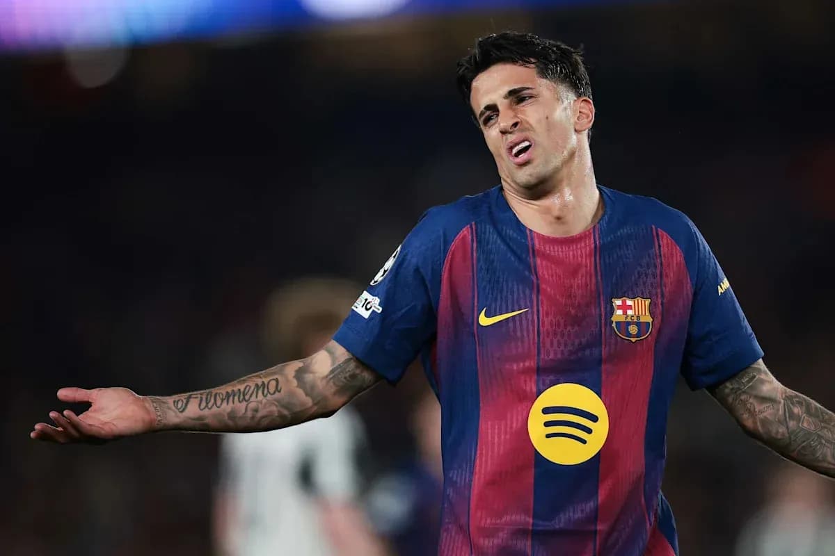 Player gesturing during match in Barcelona jersey Player gesturing during match in Barcelona jersey
