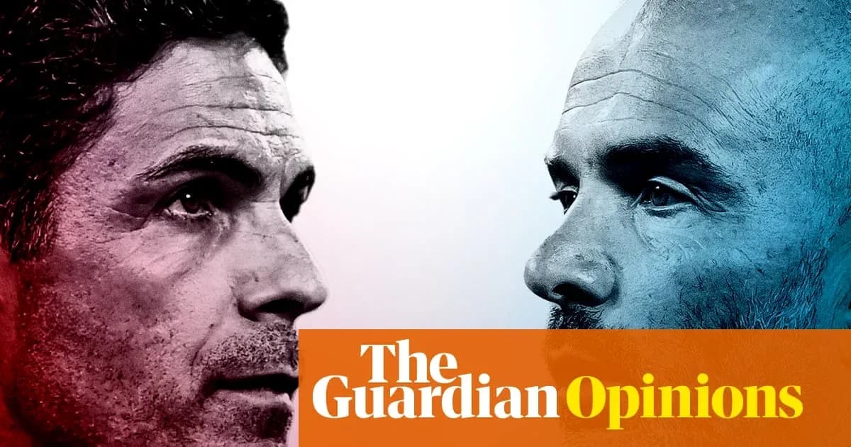 Close-up portraits of two football managers facing each other Close-up portraits of two football managers facing each other