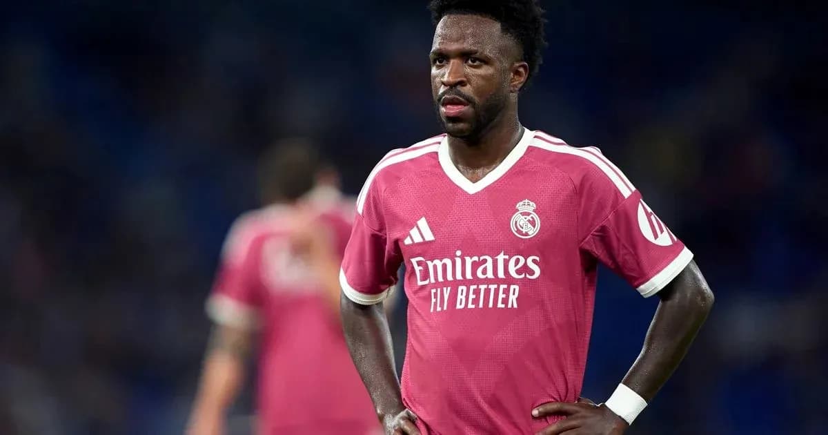 Player in pink Real Madrid kit during match Player in pink Real Madrid kit during match