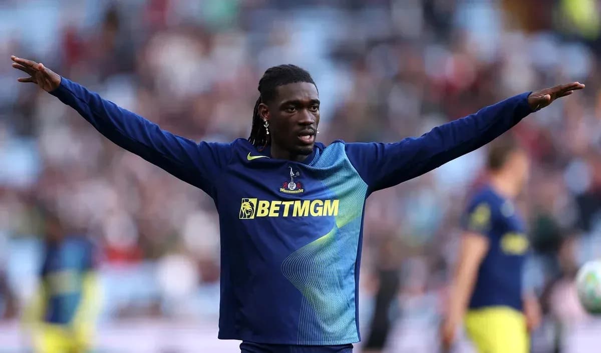 Player warming up with arms extended before match Player warming up with arms extended before match