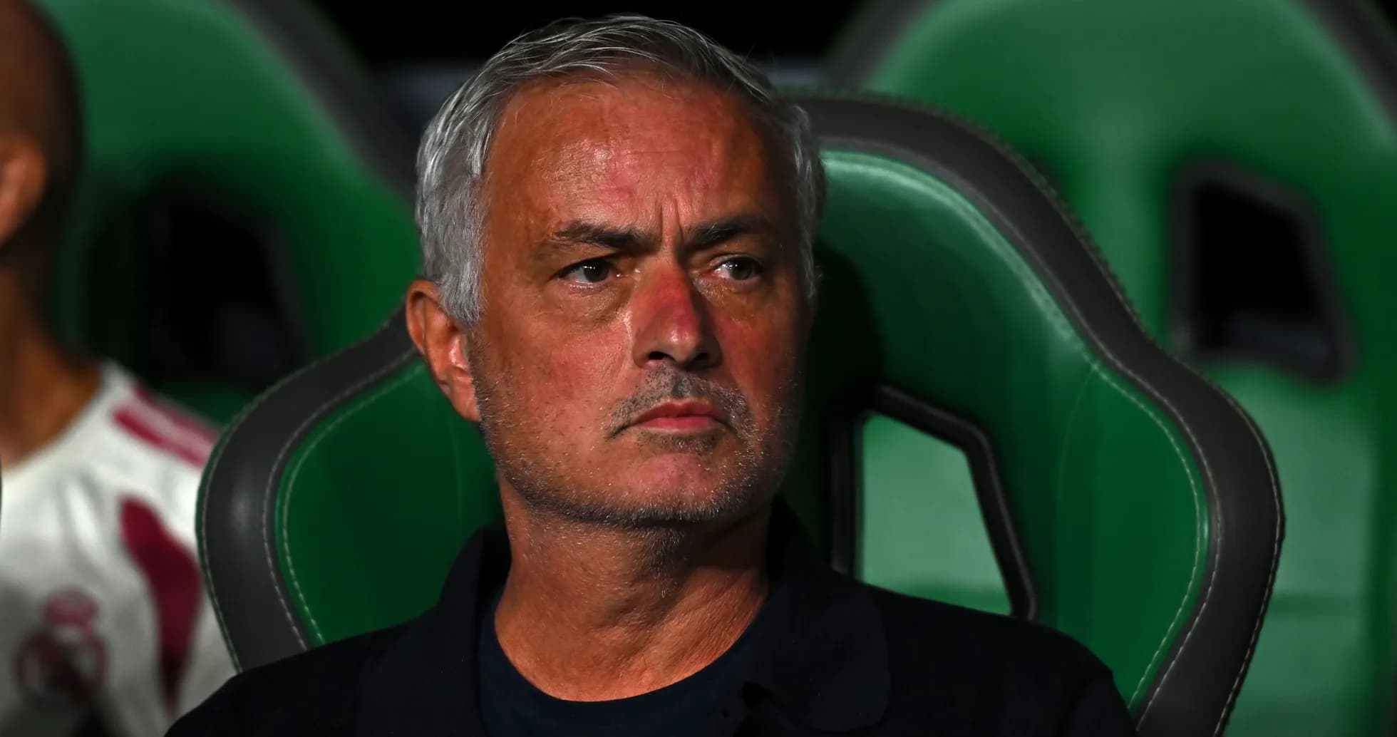 Manager sitting on the bench during a match Manager sitting on the bench during a match