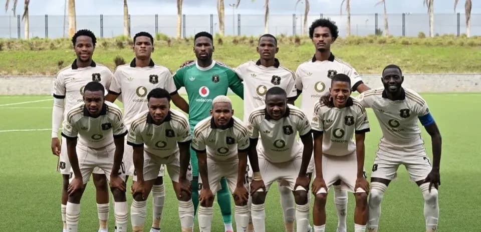 Orlando Pirates team photo before CAF Champions League match Orlando Pirates team photo before CAF Champions League match