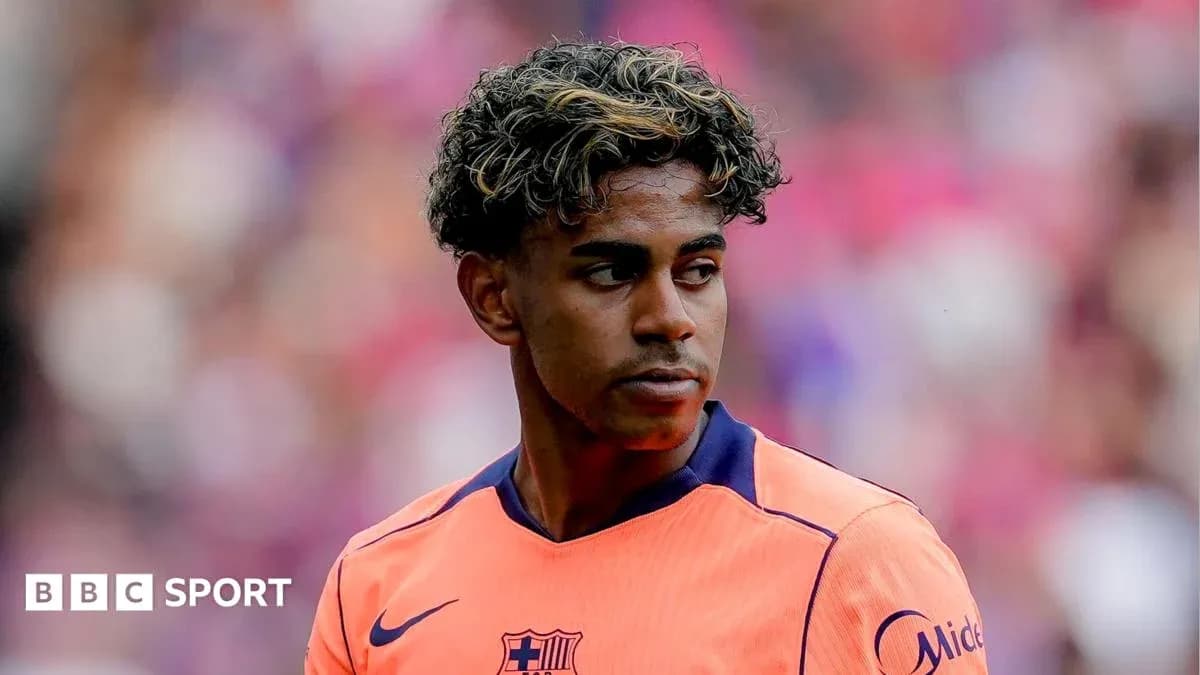 Player in Barcelona kit during a match Player in Barcelona kit during a match