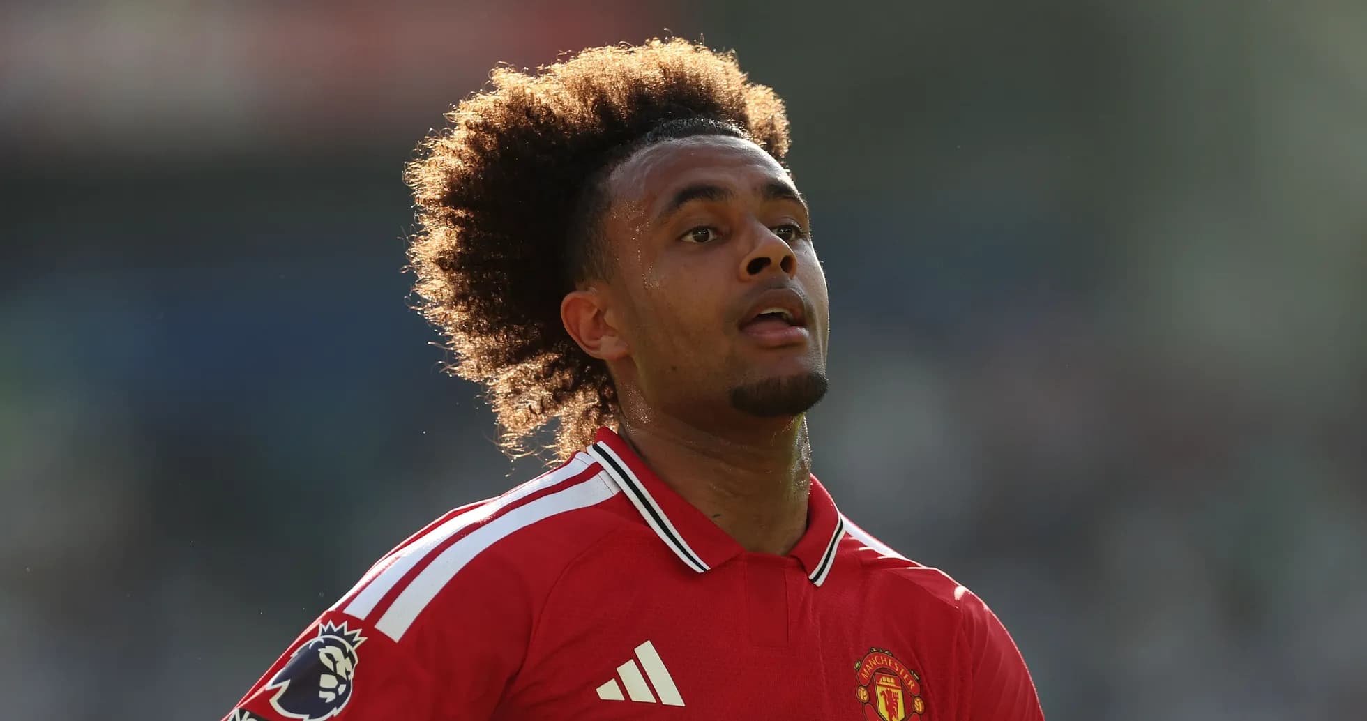 Manchester United player during a match Manchester United player during a match