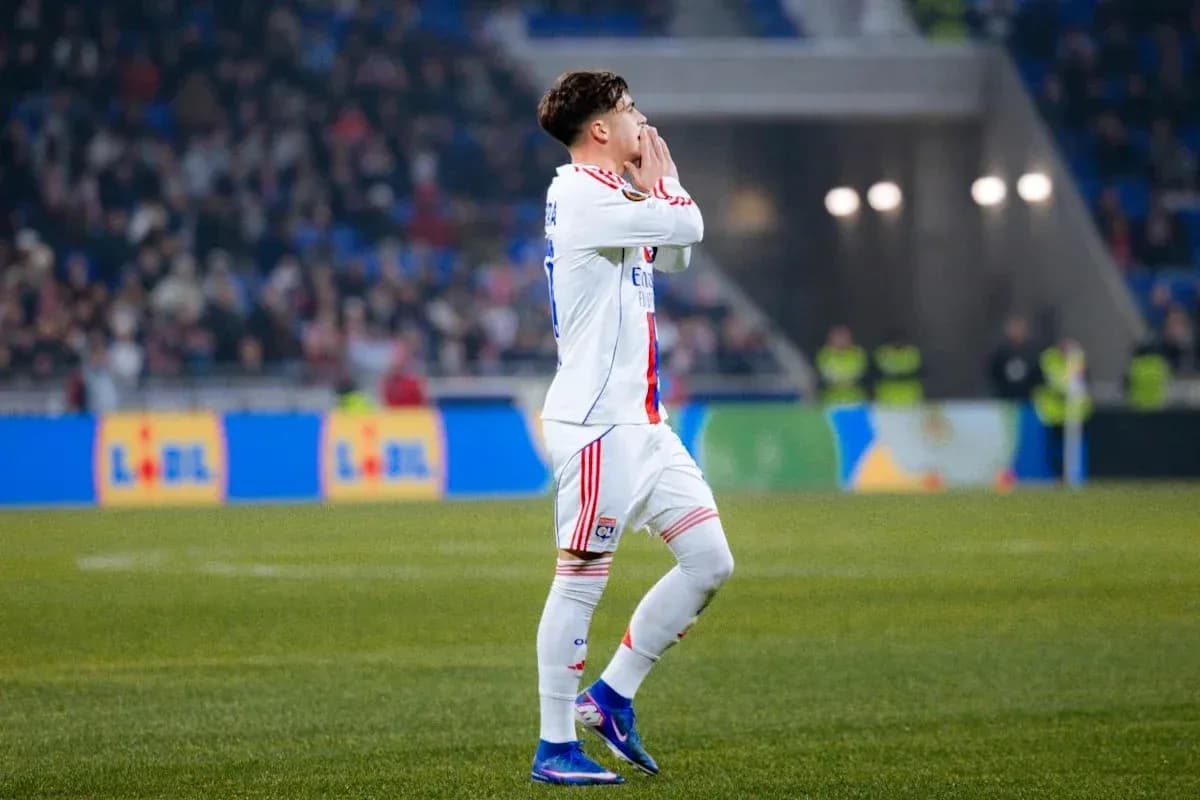 Player signaling during a football match on field Player signaling during a football match on field