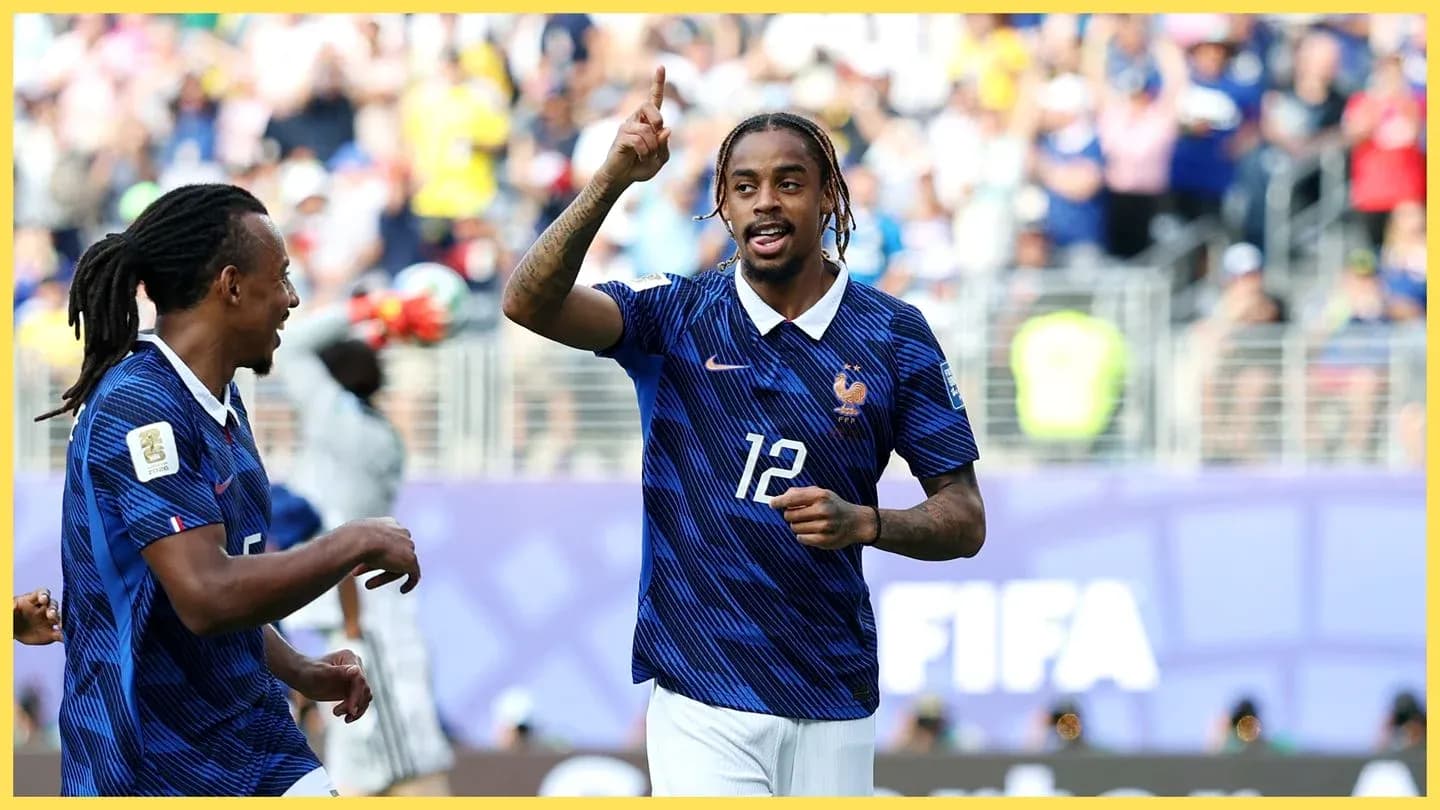 Player celebrating after scoring during match Player celebrating after scoring during match