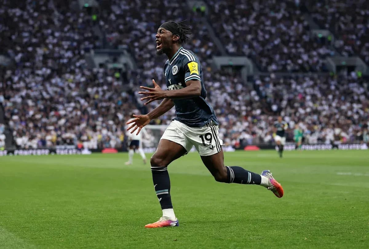 Player celebrating after scoring a goal on field Player celebrating after scoring a goal on field