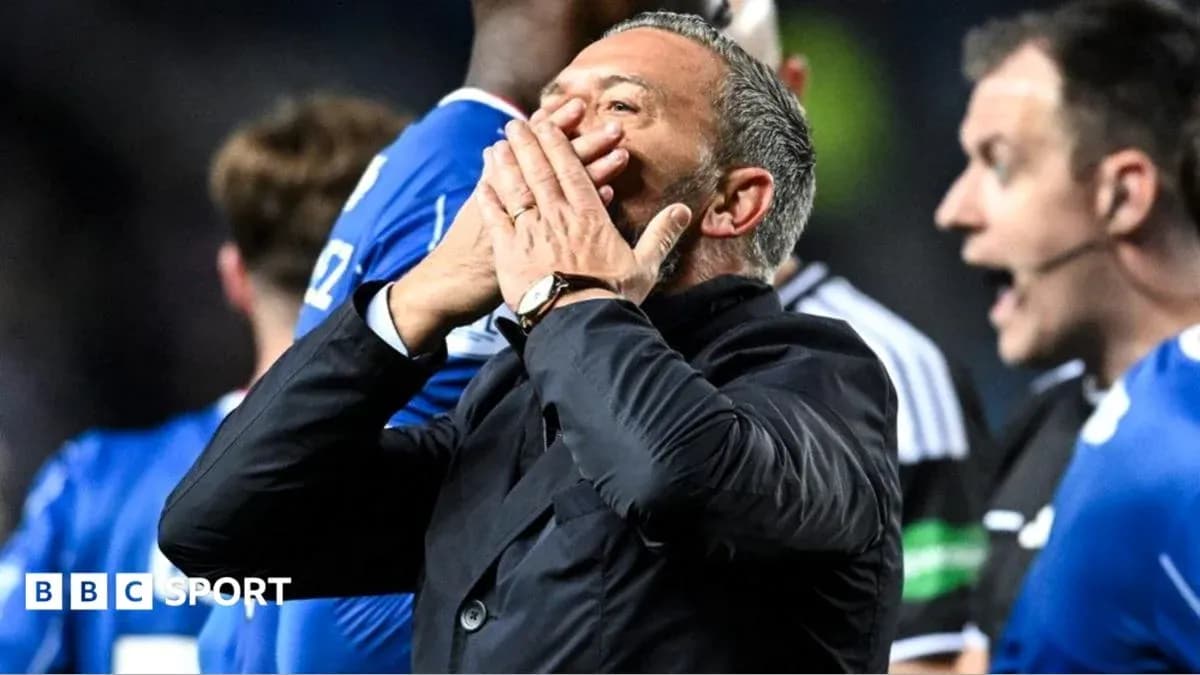 Manager reacting passionately during a match Manager reacting passionately during a match