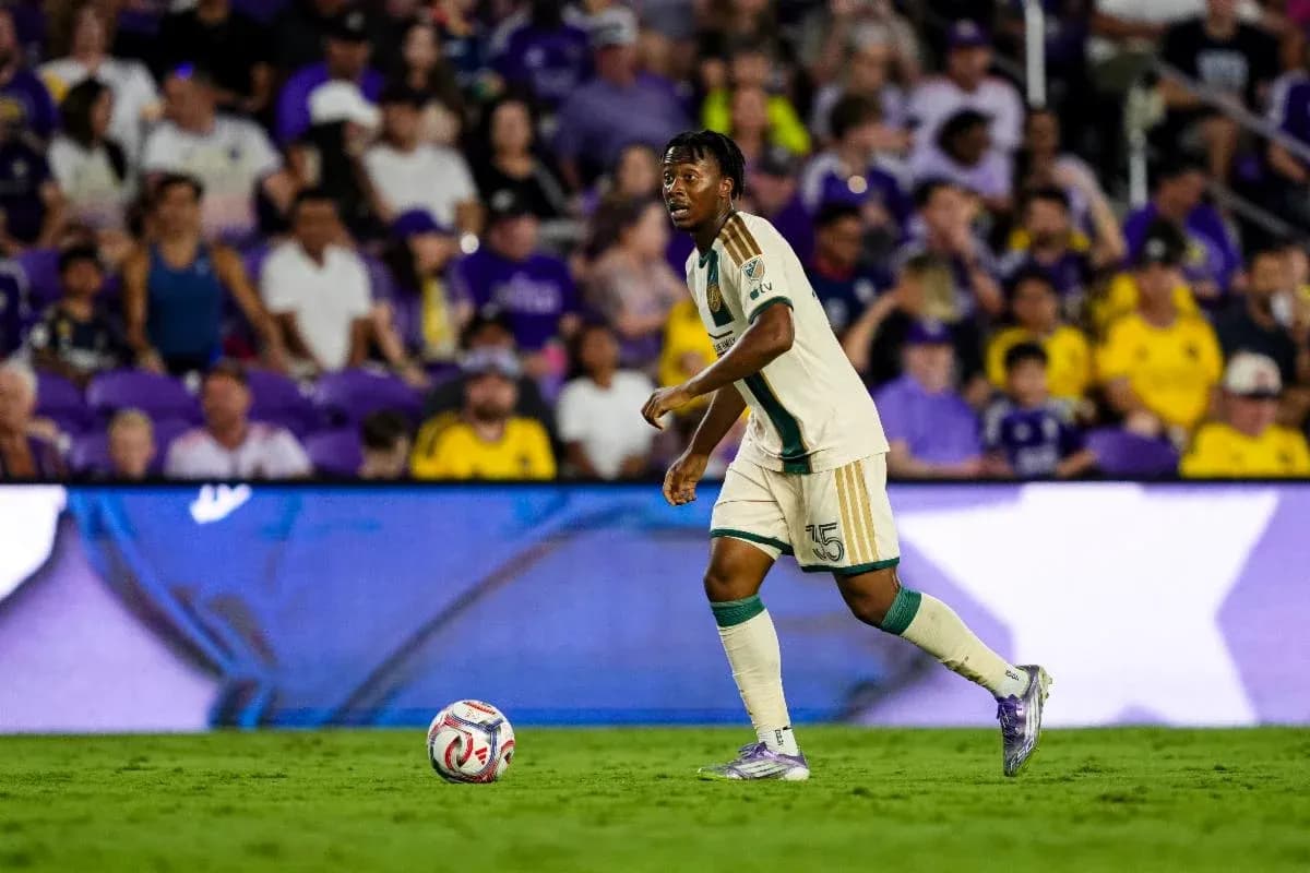 Atlanta United FC player during match against Orlando City SC Atlanta United FC player during match against Orlando City SC
