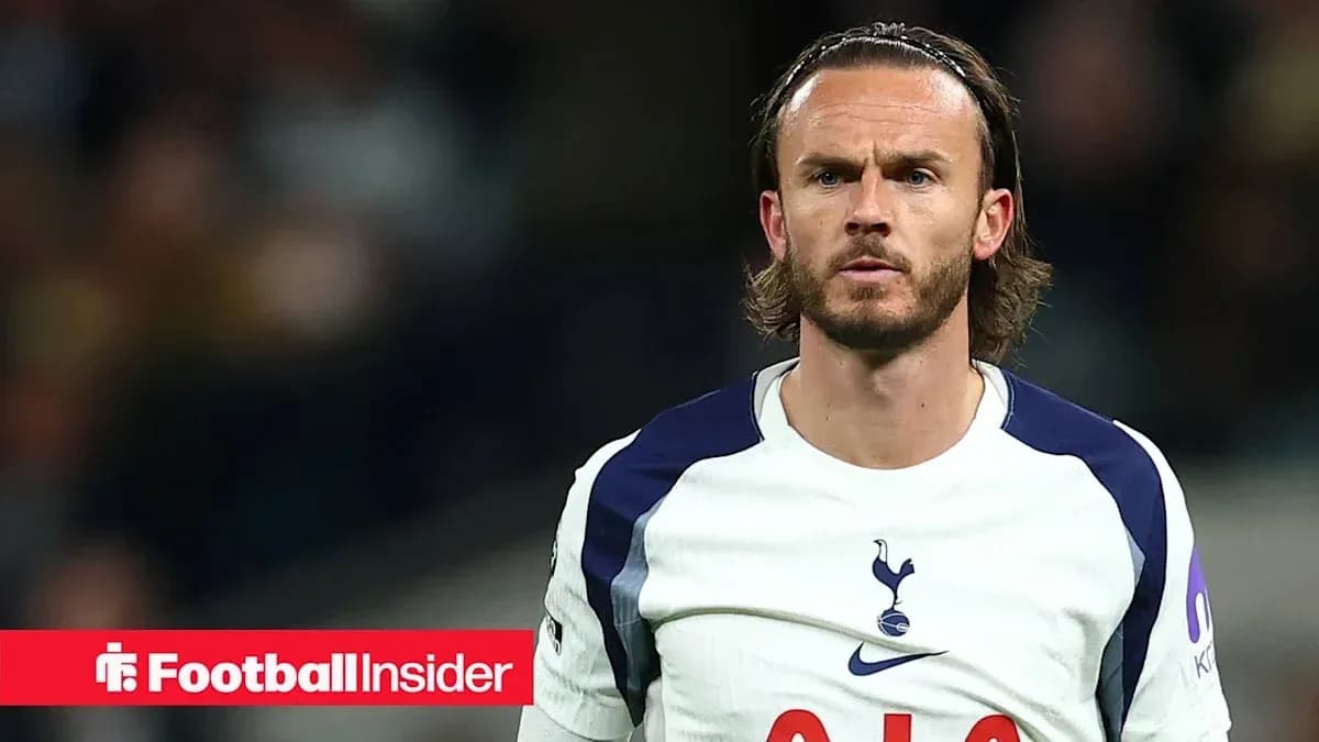 Player in Tottenham kit during match Player in Tottenham kit during match