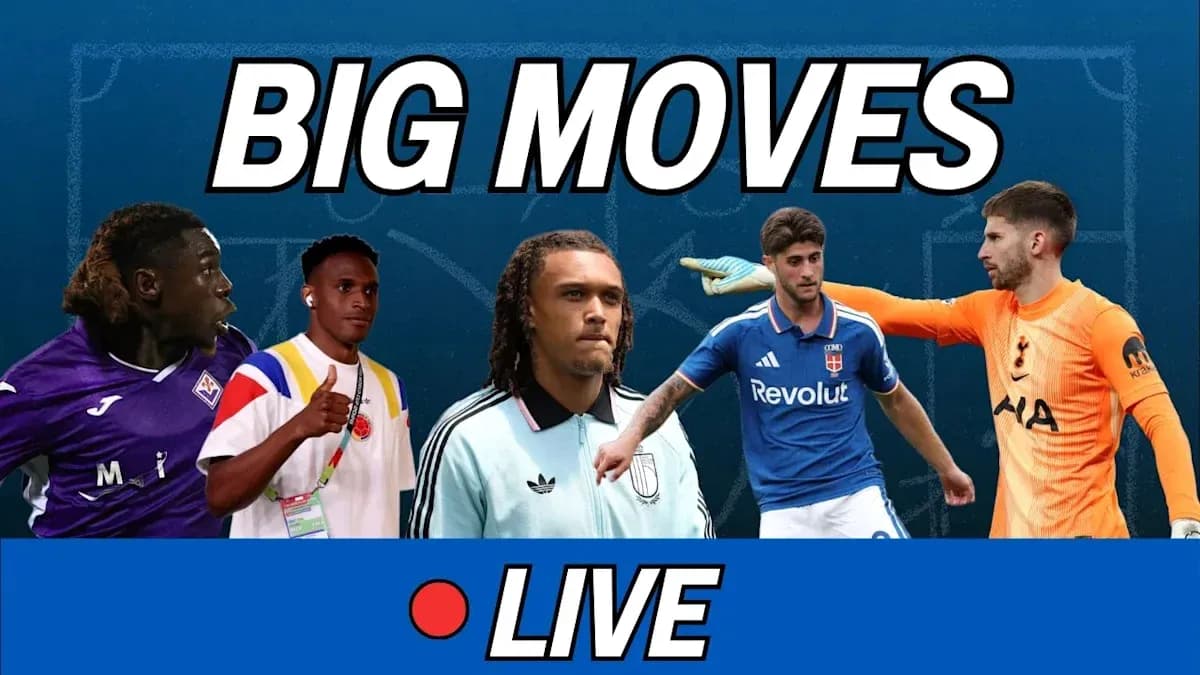 Players featured in live transfer updates graphic Players featured in live transfer updates graphic