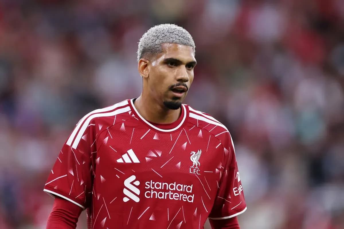 Player in Liverpool kit during match action Player in Liverpool kit during match action