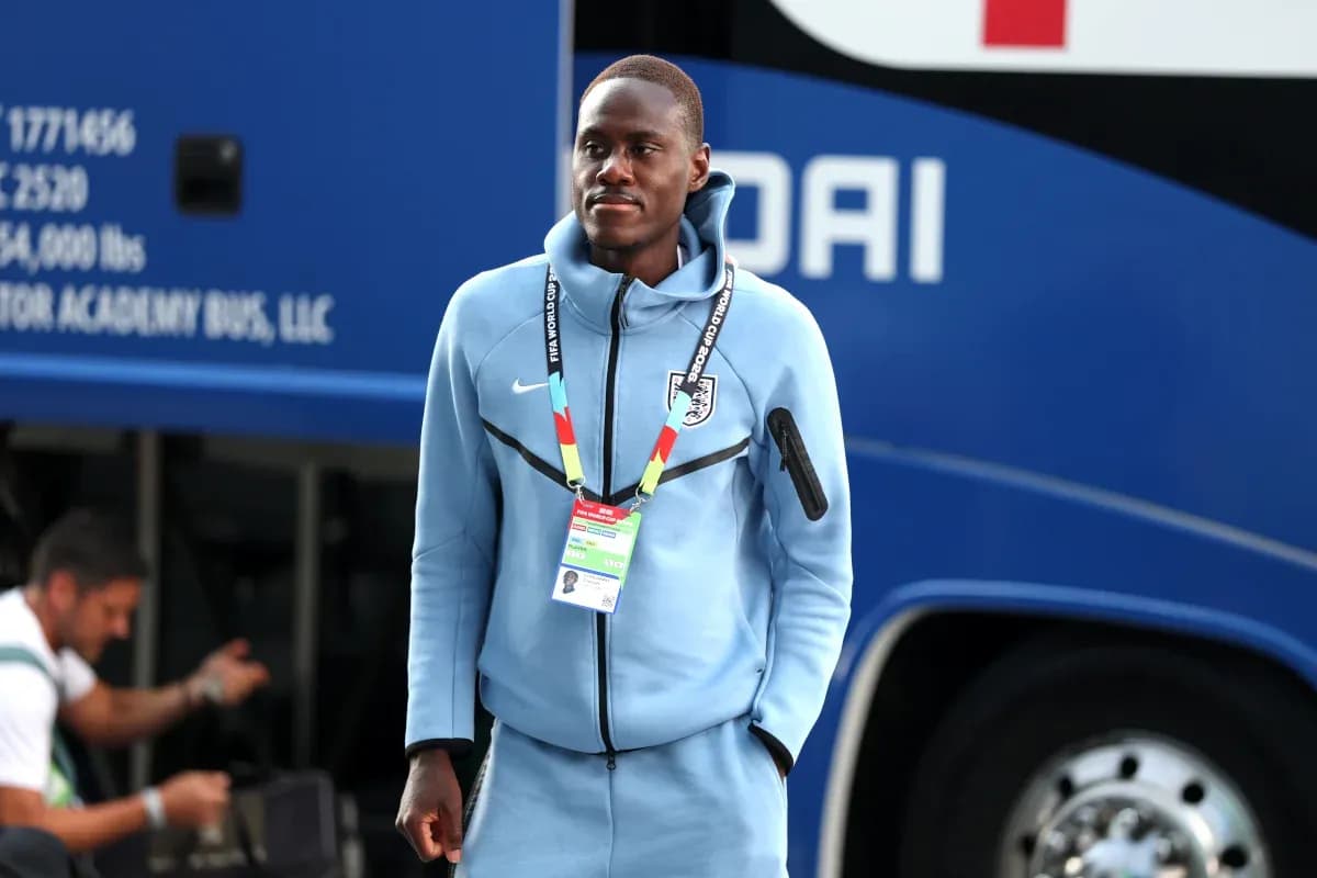 Player arriving at bus before match day Player arriving at bus before match day