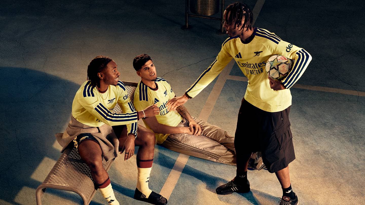 Arsenal Revives Iconic Yellow for 2026–27 Third Kit Arsenal Revives Iconic Yellow for 2026–27 Third Kit