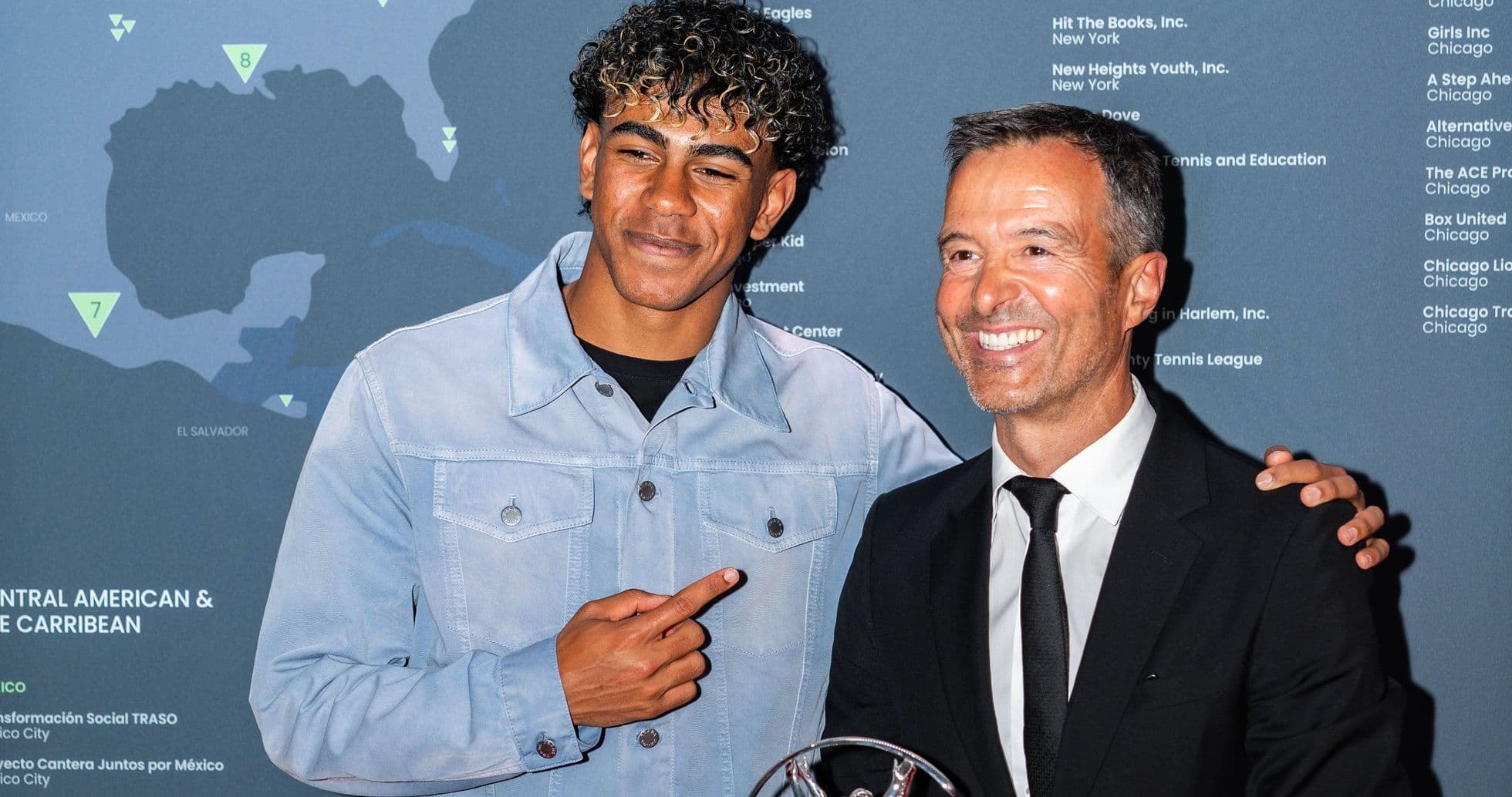 Jorge Mendes Confident Lamine Yamal Will Outshine Kylian Mbappe for 2026 Ballon d'Or Jorge Mendes Confident Lamine Yamal Will Outshine Kylian Mbappe for 2026 Ballon d'Or