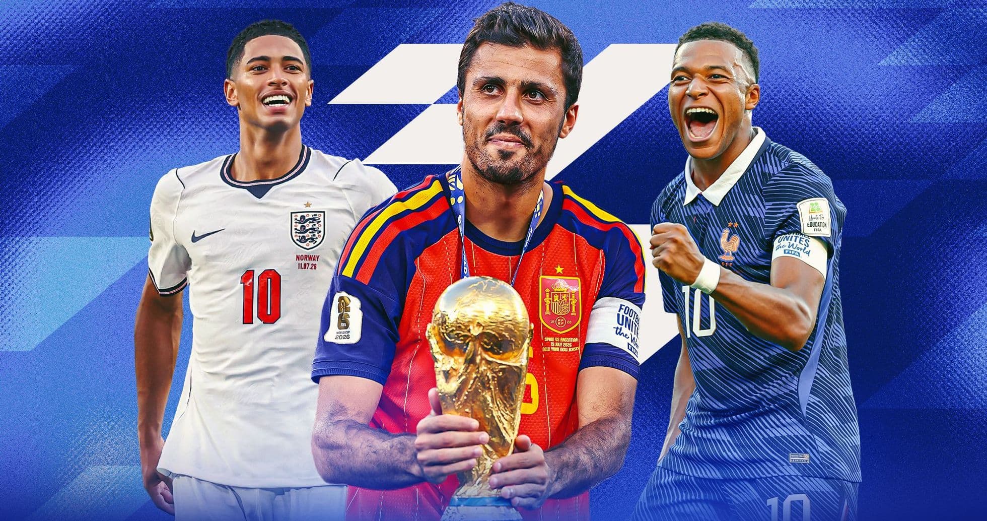 Kylian Mbappe, Rodri, and GOAL's 2026 World Cup Team of the Tournament Kylian Mbappe, Rodri, and GOAL's 2026 World Cup Team of the Tournament