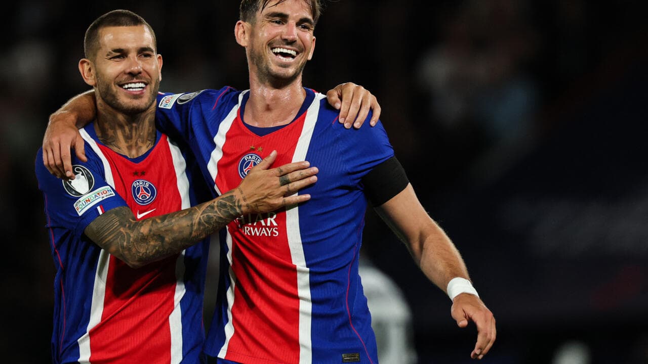 PSG Dominate Champions League Opener with a 6-1 Win Over Slovan Bratislava PSG Dominate Champions League Opener with a 6-1 Win Over Slovan Bratislava