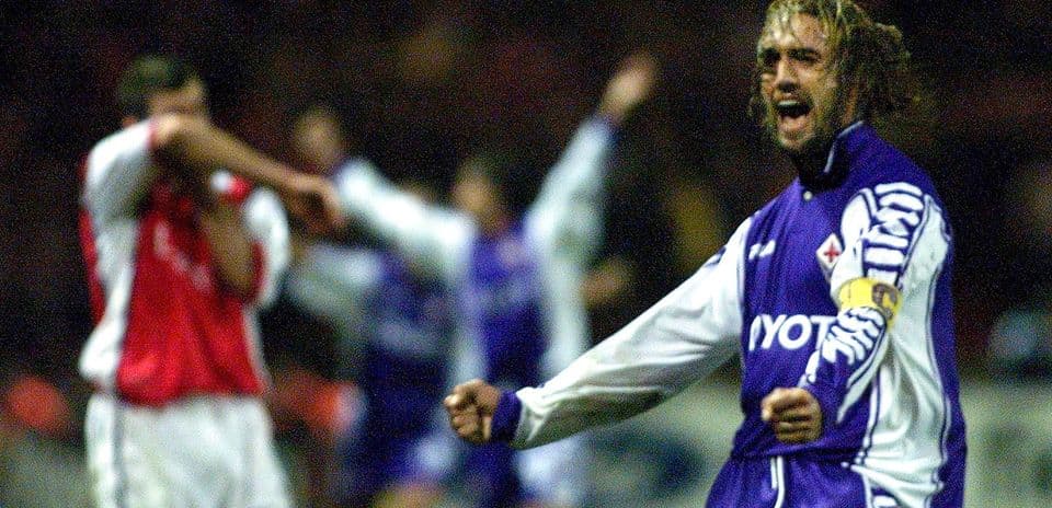 Batistuta Shines Again in Fiorentina's 100th Anniversary Celebration Batistuta Shines Again in Fiorentina's 100th Anniversary Celebration