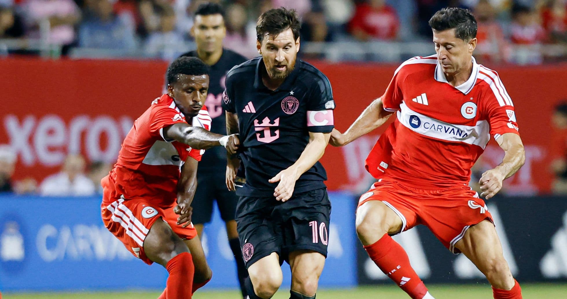 Messi and Lewandowski Spark Thriller as Inter Miami Draws with Chicago Fire in Record Crowd Messi and Lewandowski Spark Thriller as Inter Miami Draws with Chicago Fire in Record Crowd