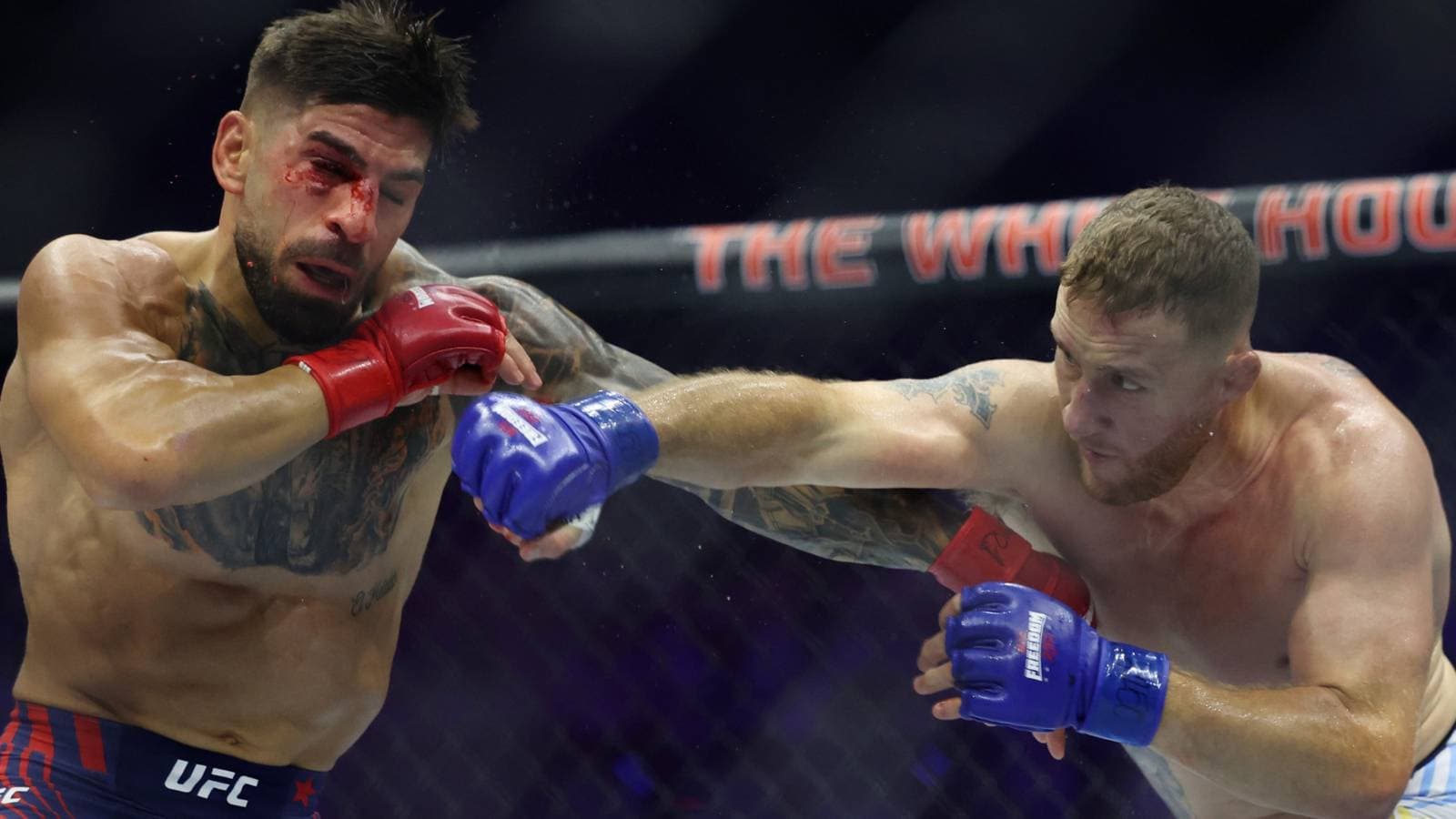 Ilia Topuria Accuses Justin Gaethje of Cheating After UFC Loss Ilia Topuria Accuses Justin Gaethje of Cheating After UFC Loss